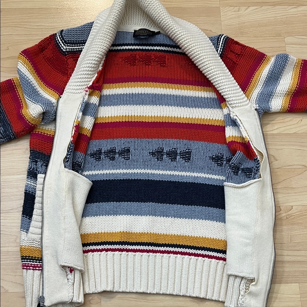 Pendleton Campfire Cardigan Full Zip Sweater Wome… - image 14